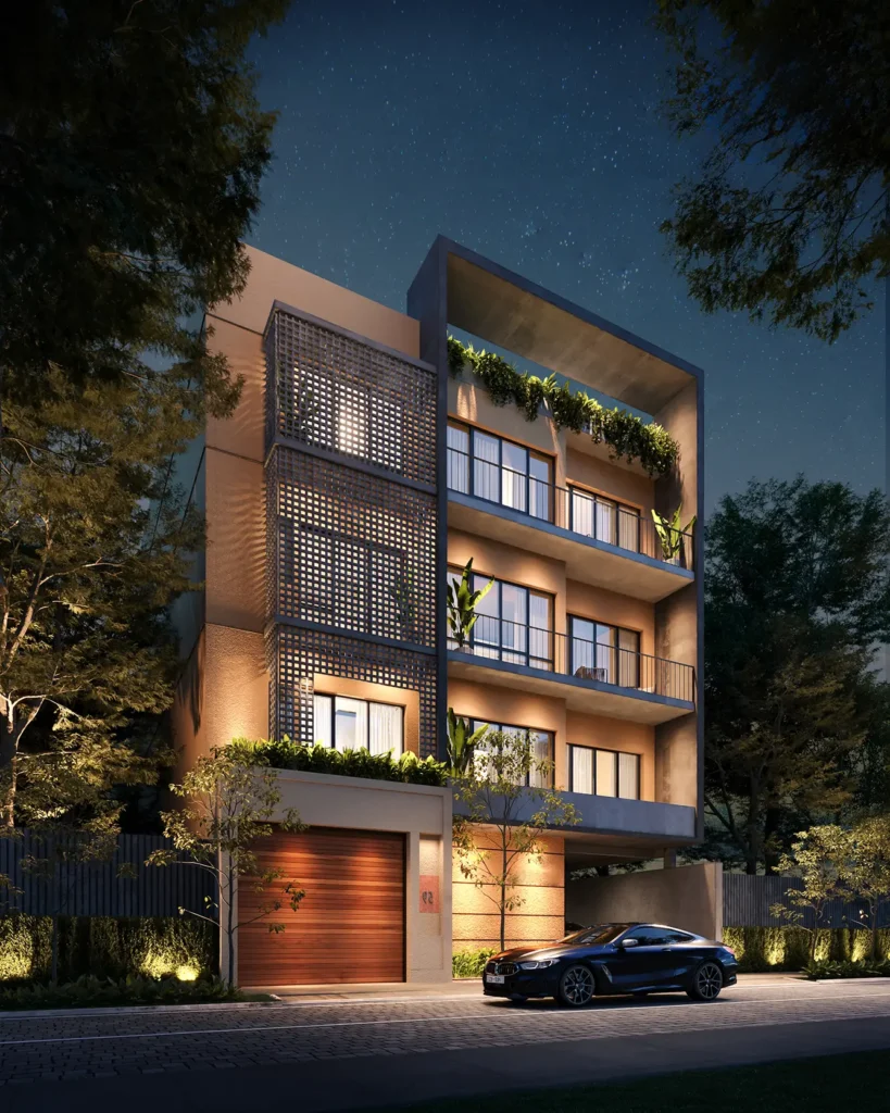 Residential Apartment Design by Architect Harendra