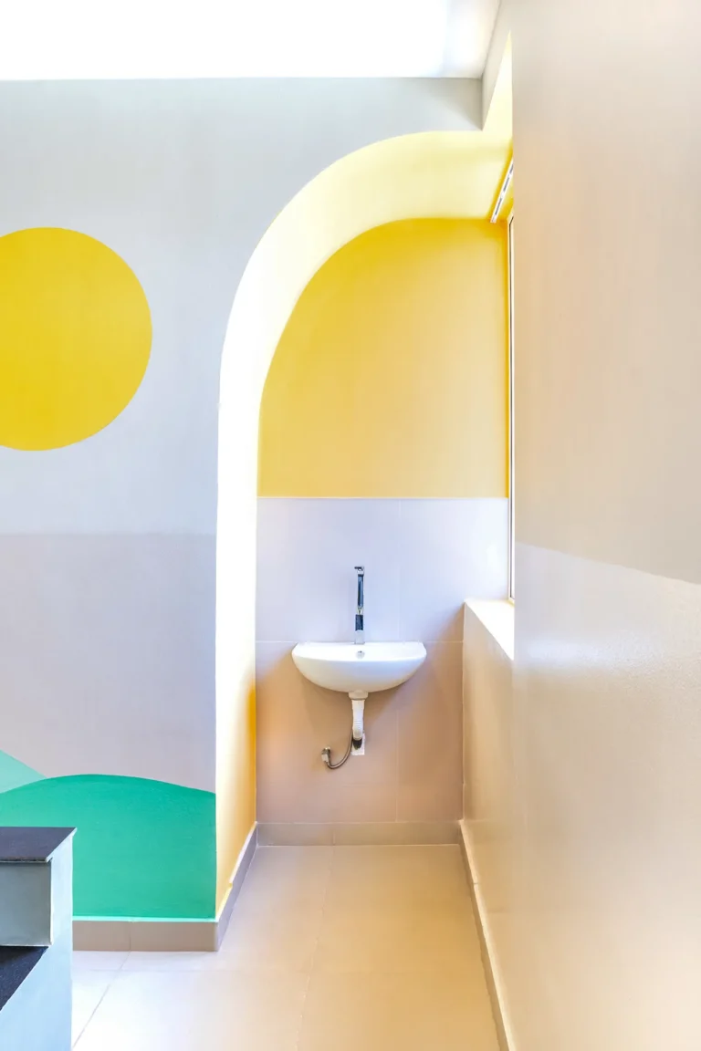 Bone Marrow Transplant Unit of Apeksha Hospital Sri Lanka - Healthcare Interior by Architect Harendra Amarakoon Hand Wash Area