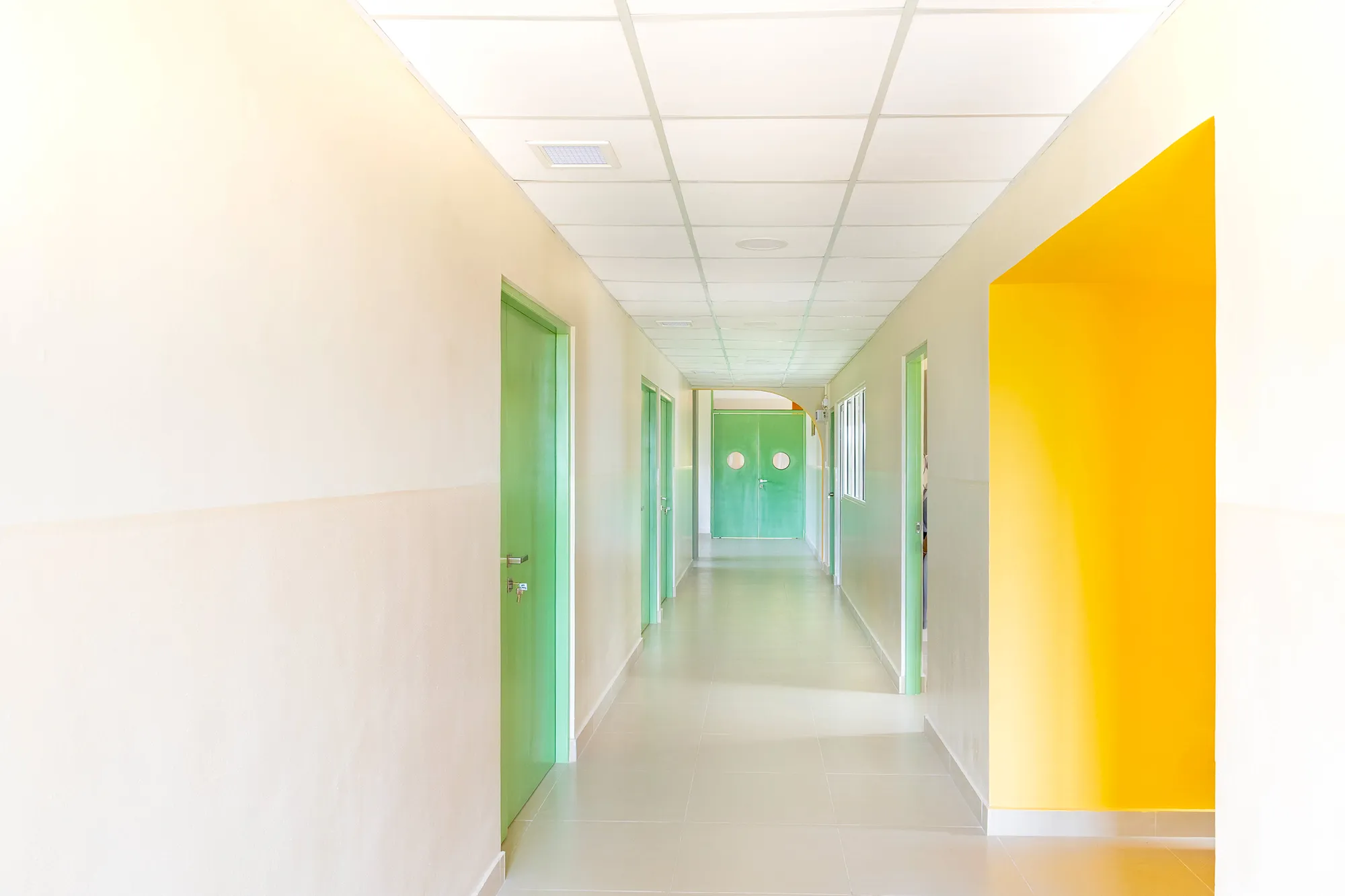 Bone Marrow Transplant Unit of Apeksha Hospital Sri Lanka - Healthcare Interior by Architect Harendra Amarakoon