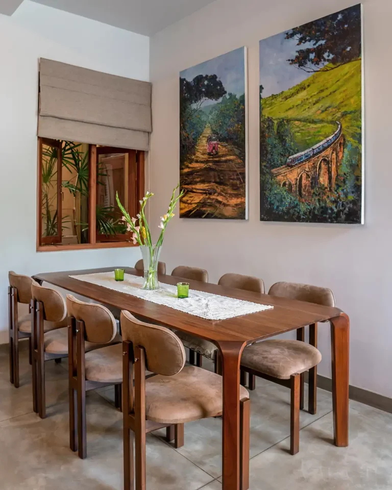 Architect Harendra Amarakoon - Personalized Residential Interior - Moratuwa - Sri Lanka - Dining Area